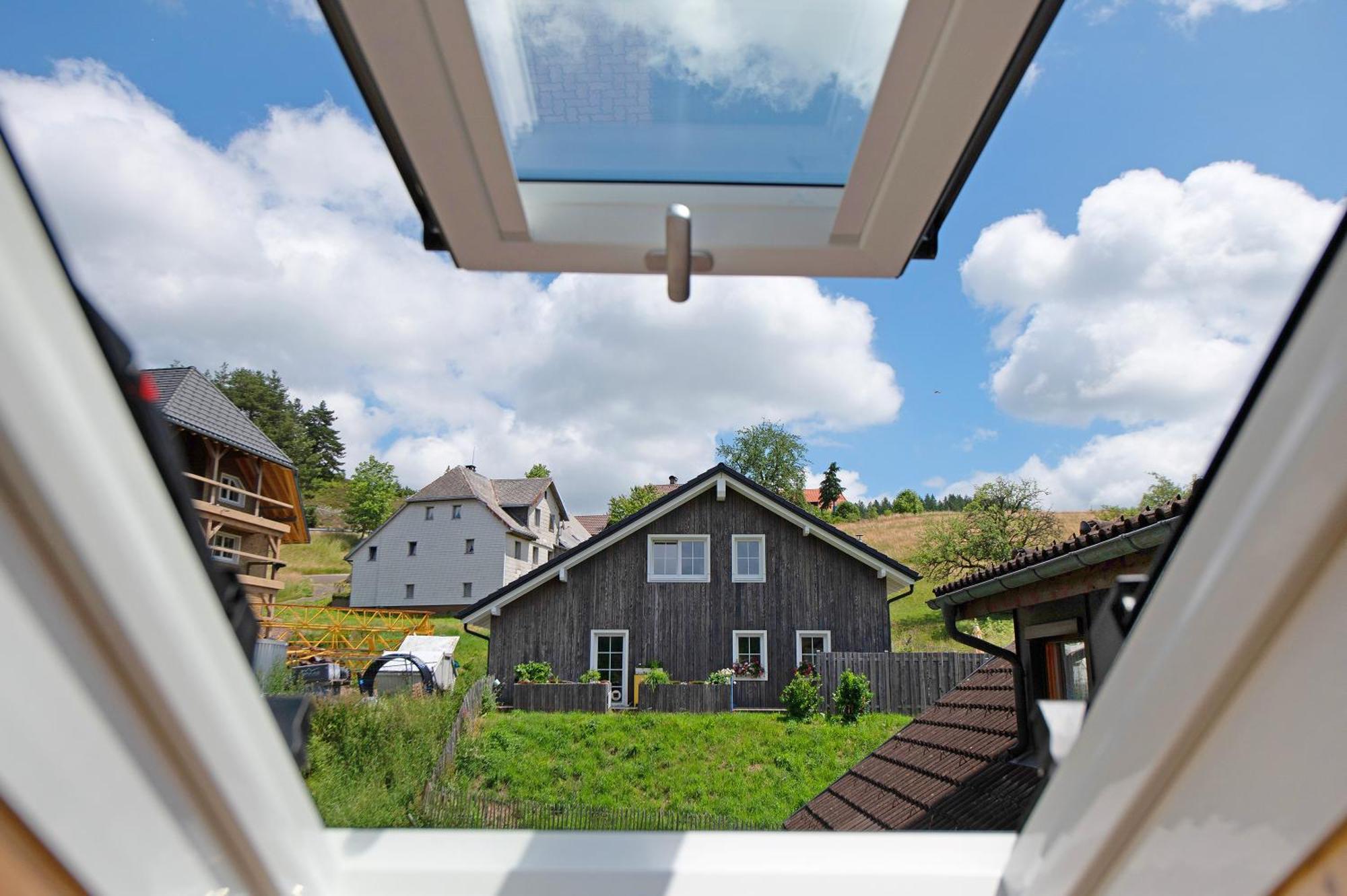 Ferienwohnung Blasi Mit Alpensicht Ibach Exterior foto