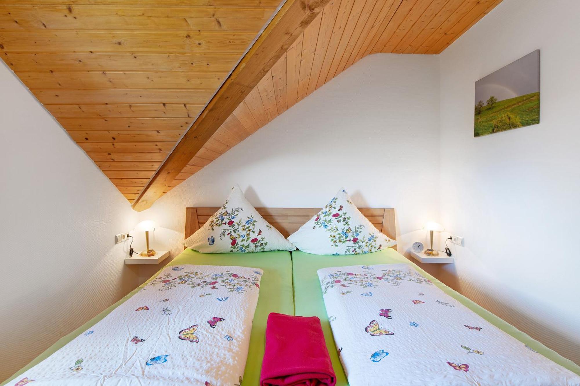 Ferienwohnung Blasi Mit Alpensicht Ibach Exterior foto
