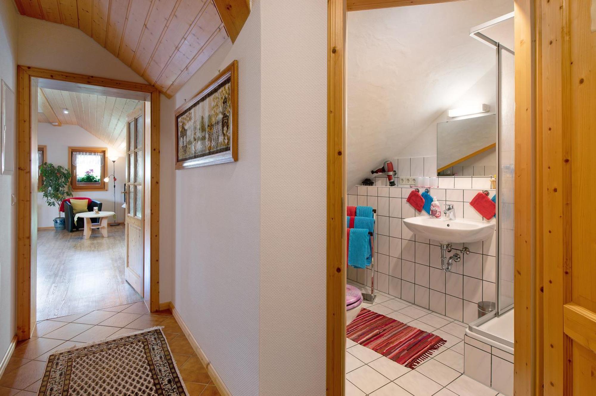 Ferienwohnung Blasi Mit Alpensicht Ibach Exterior foto